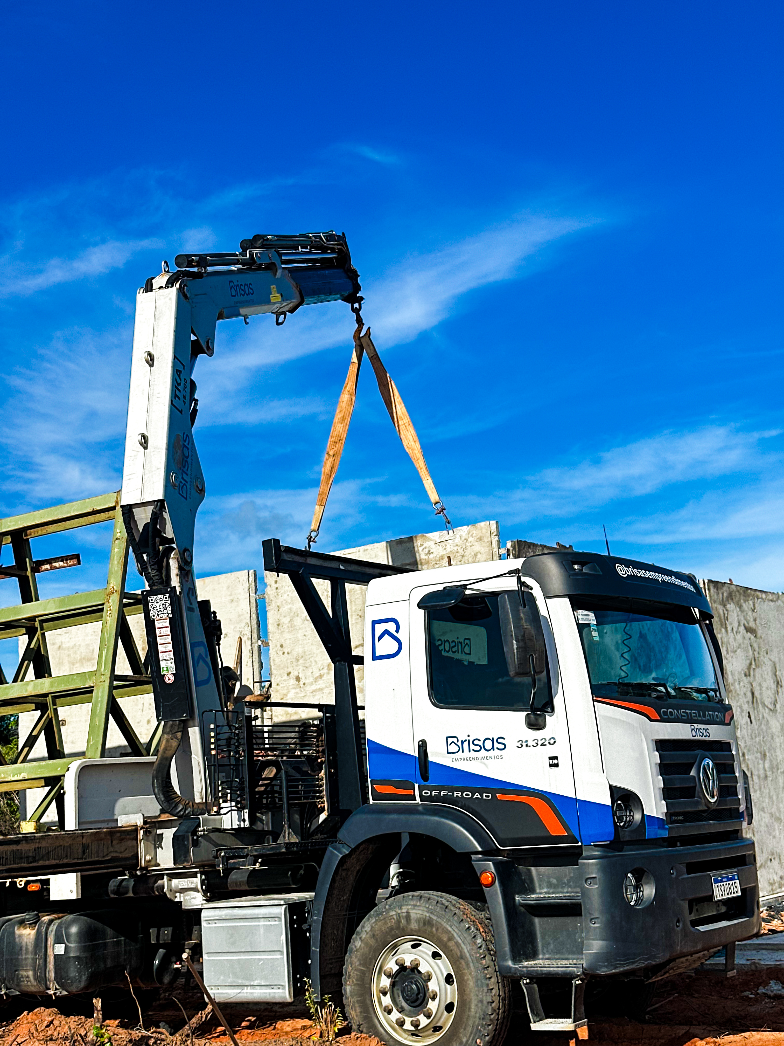 Obra Brisas - Construção